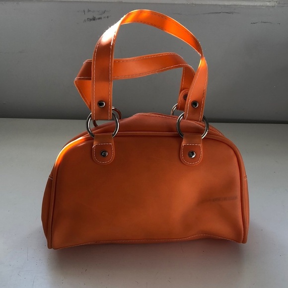 ORANGE NYLON MINI BAG - Picture 3 of 3